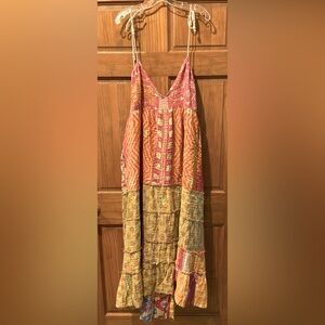 Like new! Jaded Gypsy osfm sunrise Kantha dress